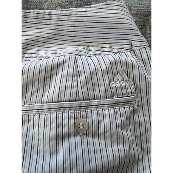 Adidas Off White Blue Yellow Stripe Clima Cool Athletic Tennis Skort Size 2 - Picture 4 of 8